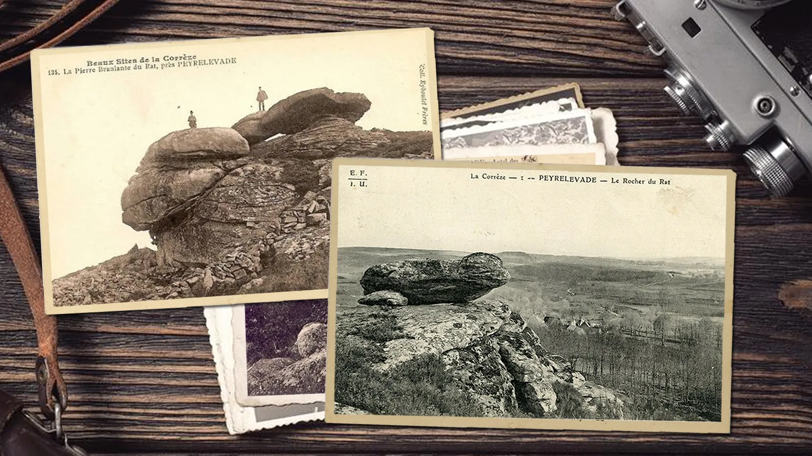 Corrèze découverte - Photo N° 2 - Les roches géantes du Rat - 19290 - Peyrelevade -  - 