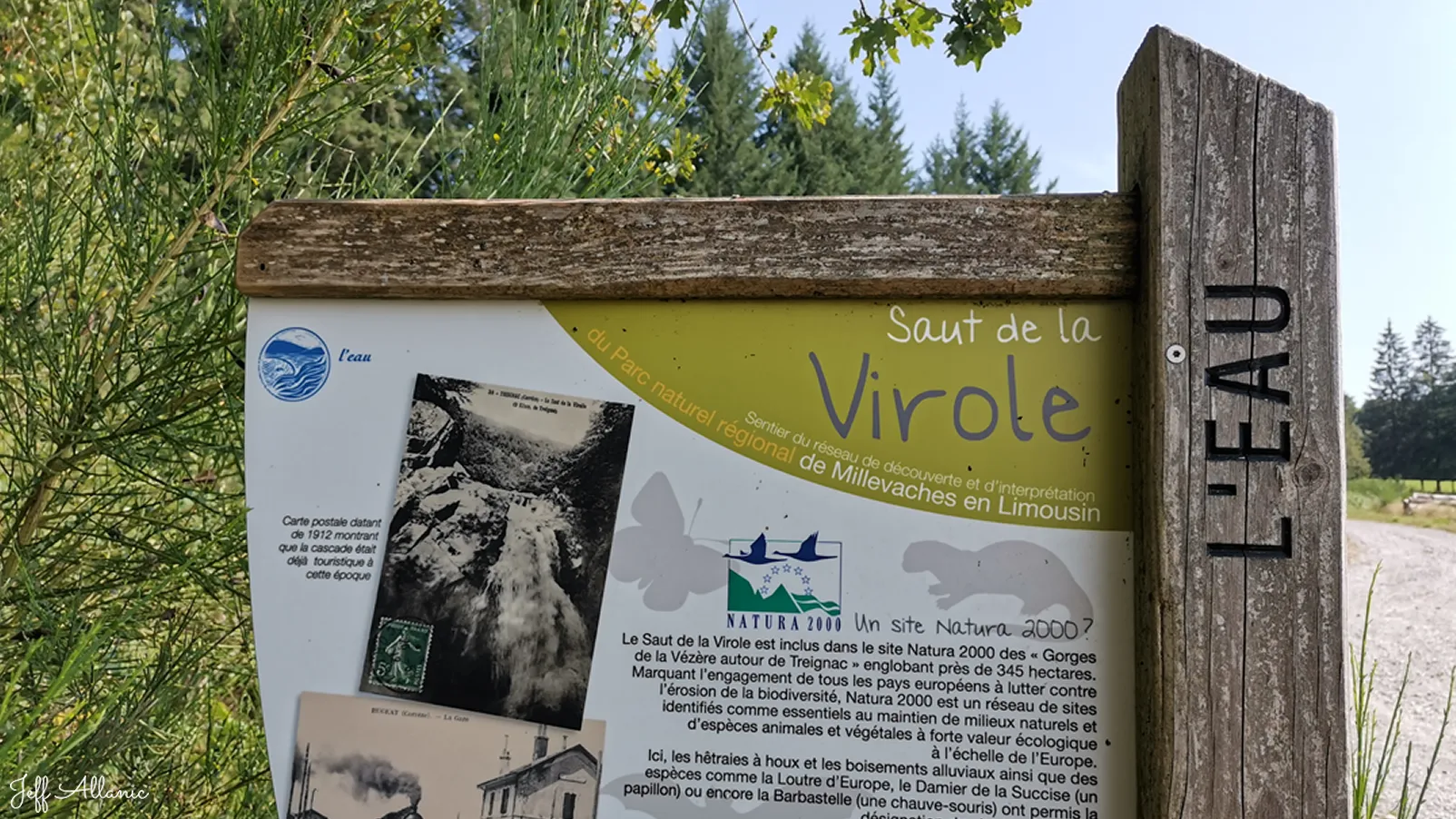 Corrèze découverte - Photo N° 2 - Le Saut de la Virole - 19170 - Lestards - Rivières & Plans d'eau - Randonnée facile  <small><i>et/ou</i></small>  De + d'un kilomètre