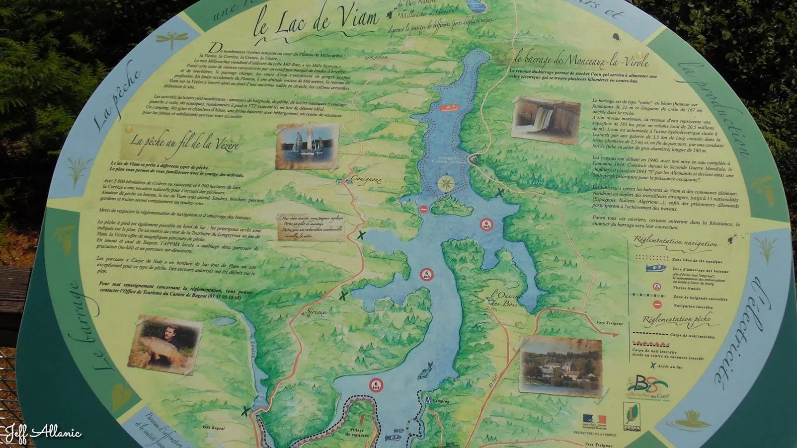 Corrèze découverte - Photo N° 4 - Belvédère du lac de Viam - 19170 - Viam - Panoramas & Grands espaces - Quelques pas - Autour de vous