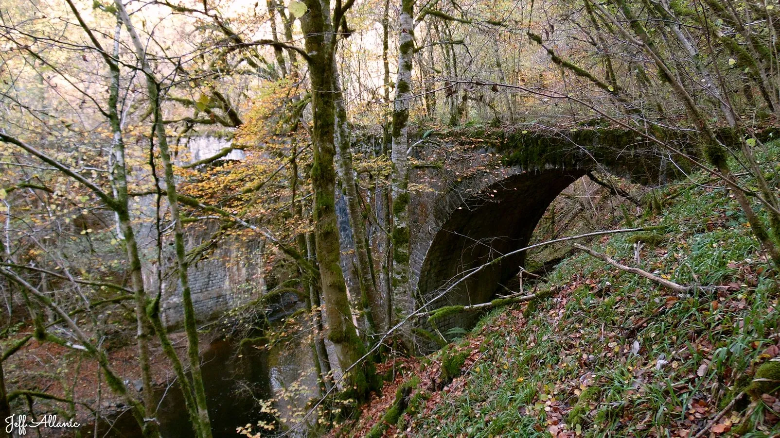 Corrèze découverte - Photo N° 4 - Gorges du Chavanon au pont d'Arpiat - 19200 - Confolent-Port-Dieu - Rivières & Plans d'eau - Randonnée facile  <small><i>et/ou</i></small>  De + d'un kilomètre