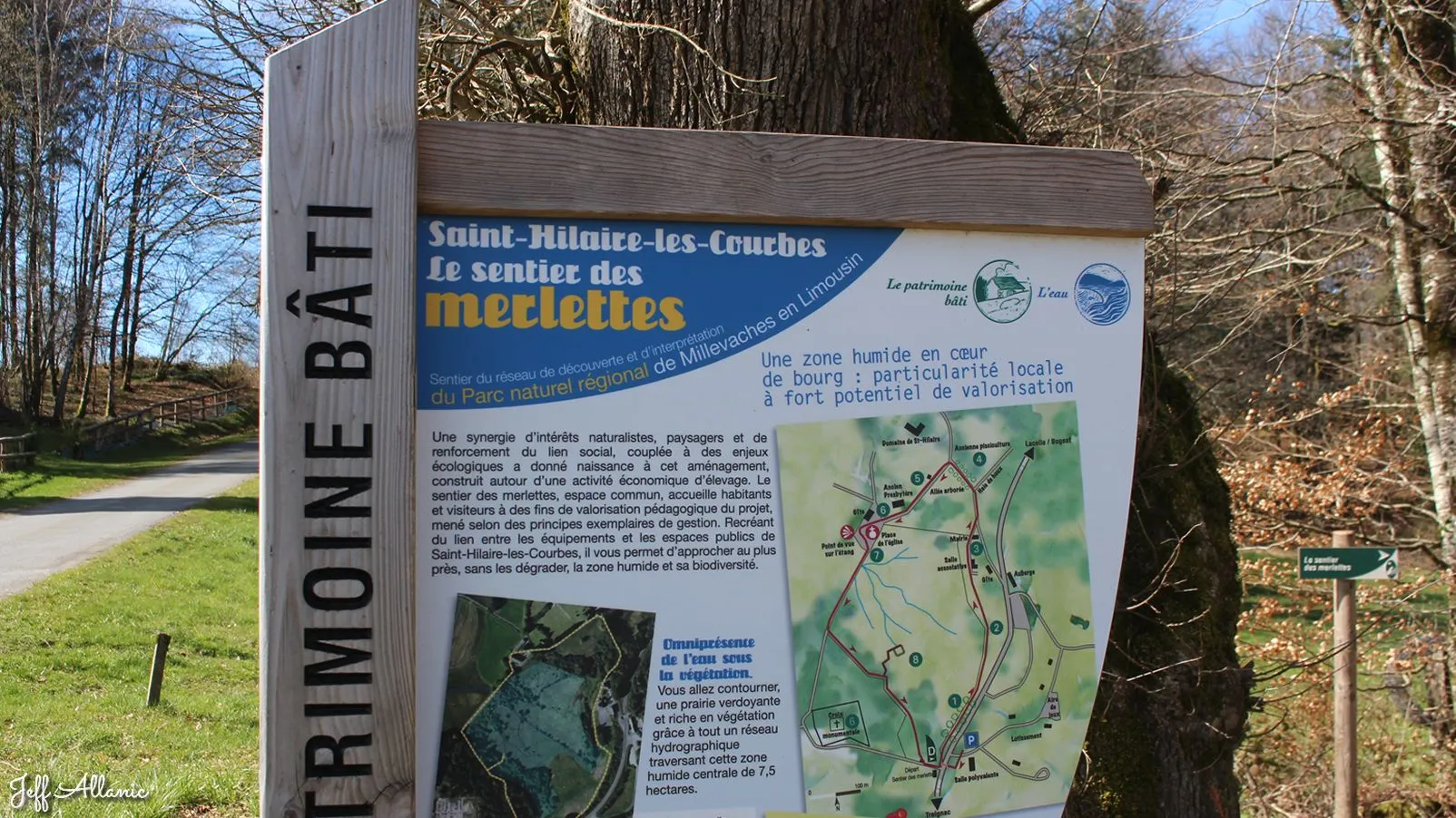 Corrèze découverte - Photo N° 2 - L'étang de Saint-Hilaire - 19170 - Saint-Hilaire-les-Courbes - Panoramas & Grands espaces - Promenande facile  <small><i>et/ou</i></small>  De - d'un kilomètre