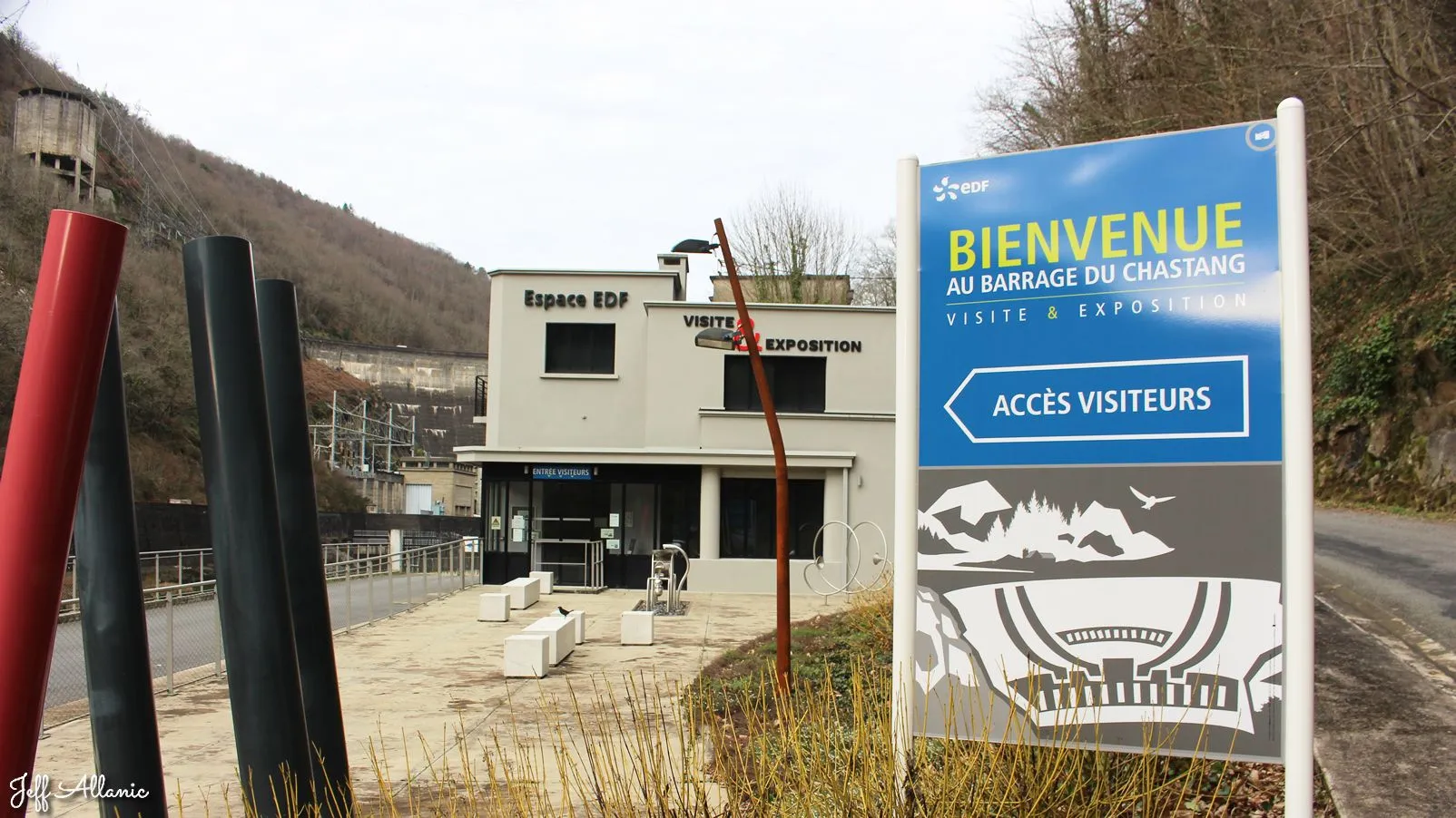 Corrèze découverte - Photo N° 1 - Visite du barrage du Chastang - 19320 - Servières-le-Château - Visites & Musées - Quelques pas - Autour de vous